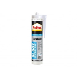 SILICONA UNIVERSAL ACÉTICA SANITARIA BLANCA 300ML PATTEX