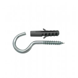 TACO 6 MM + HEMBRILLA 20X80 MM - FER