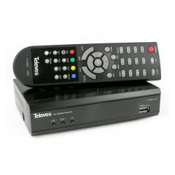 RECEPTOR DE SATÉLITE DIGITAL DVB-S/S2 - TELEVÉS