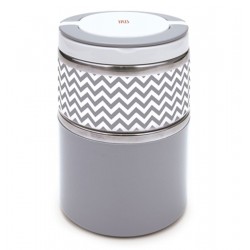 TERMO LUNCHBOX DOBLE GRIS...