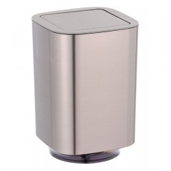 CUBO BASURA AURON 5,5L CROMO - WENKO