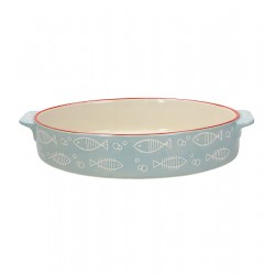 BANDEJA OVAL 23,5CM ADRIA TOGNANA