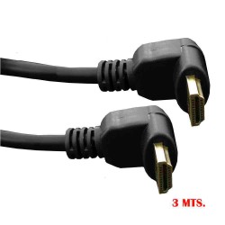 CABLE HDMI ACODADA 3MTS EDM