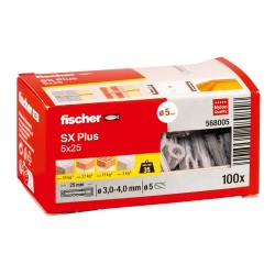 TACO PLASTICO SX- 5 FISCHER