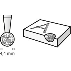 PUNTA DIAMANTADA 4,3MM - BOSCH