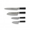 SET 4 CUCHILLOS PORF.SANTOKU CECOTEC