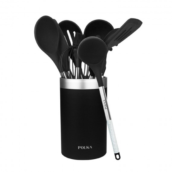 SET 9 UTENSILIOS COCINA C/SOPORTE CECOTEC