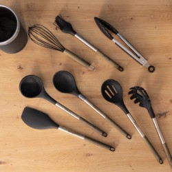 SET 9 UTENSILIOS COCINA C/SOPORTE CECOTEC