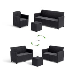 SET MARIE LOUNGE KETER