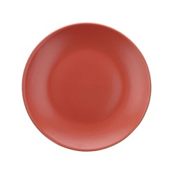 PLATO LLANO RITUAL ROSSO 26CM