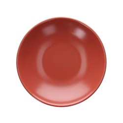 PLATO HONDO RITUAL ROSSO 22CM
