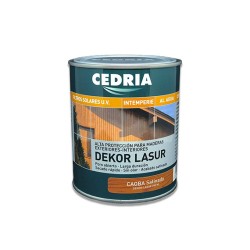 LASUR DEKOR CAOBA 750ML CEDRIA