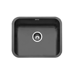 FREGADERO 1C 500X400 NEGRO...