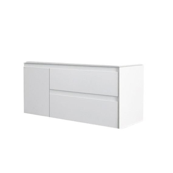 MUEBLE BAÑO DOUBLE 80 BLANCO