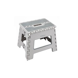 TABURETE PLEGABLE 27CM GRIS