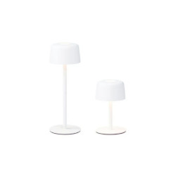 LAMPARA MESA 1+1 BLANCO...