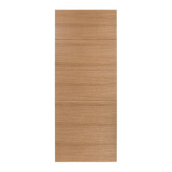 PUERTA 4 LÍNEAS ROBLE