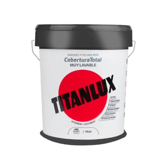 PINTURA TITANLUX COBERTURA TOTAL BL 4L TITAN
