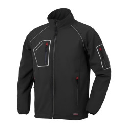 CHAQUETA JUST SOFTSHELL NEGRA