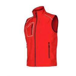 CHALECO SOFTSHELL ROJO