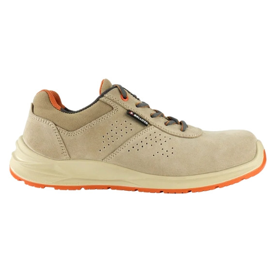 ZAPATO DE SEGURIDAD FLEXIBLE BEIGE NO METÁLICO BELLOTA