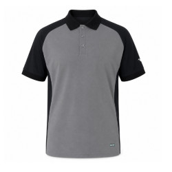 POLO VIESTE GRIS/NEGRO