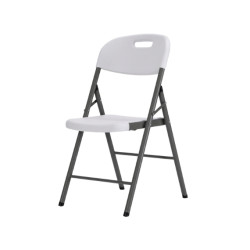 SILLA PLEGABLE RESINA/METAL...
