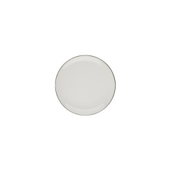 PLATO POSTRE MODEST GREEN 21CM