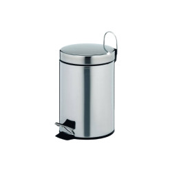 PAPELERA 3 L CON PEDAL INOX...