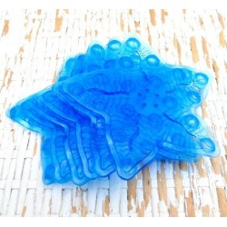 ANTIDESLIZANTE BAÑERA ESTRELLA AZUL 6UDS