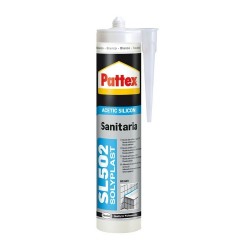 SILICONA UNIVERSAL ACÉTICA SANITARIA 300 ML TRANSLÚCIDA PATTEX