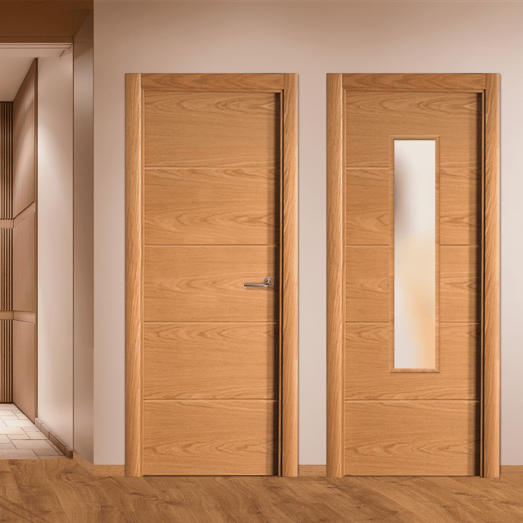 Puertas interior madera